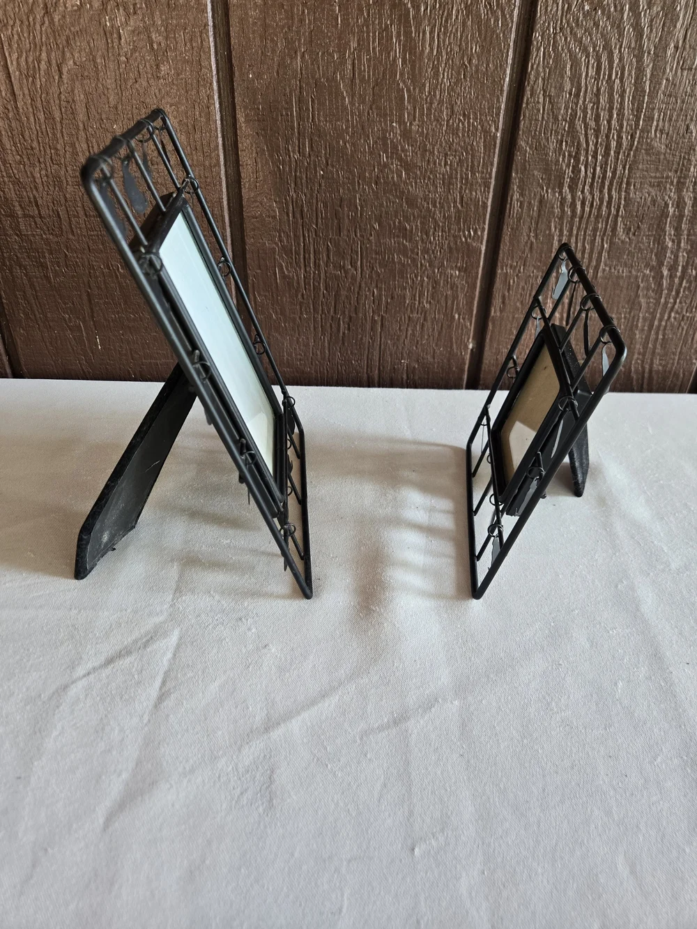 Dangling Cat Grid Picture Frames - Set of 2